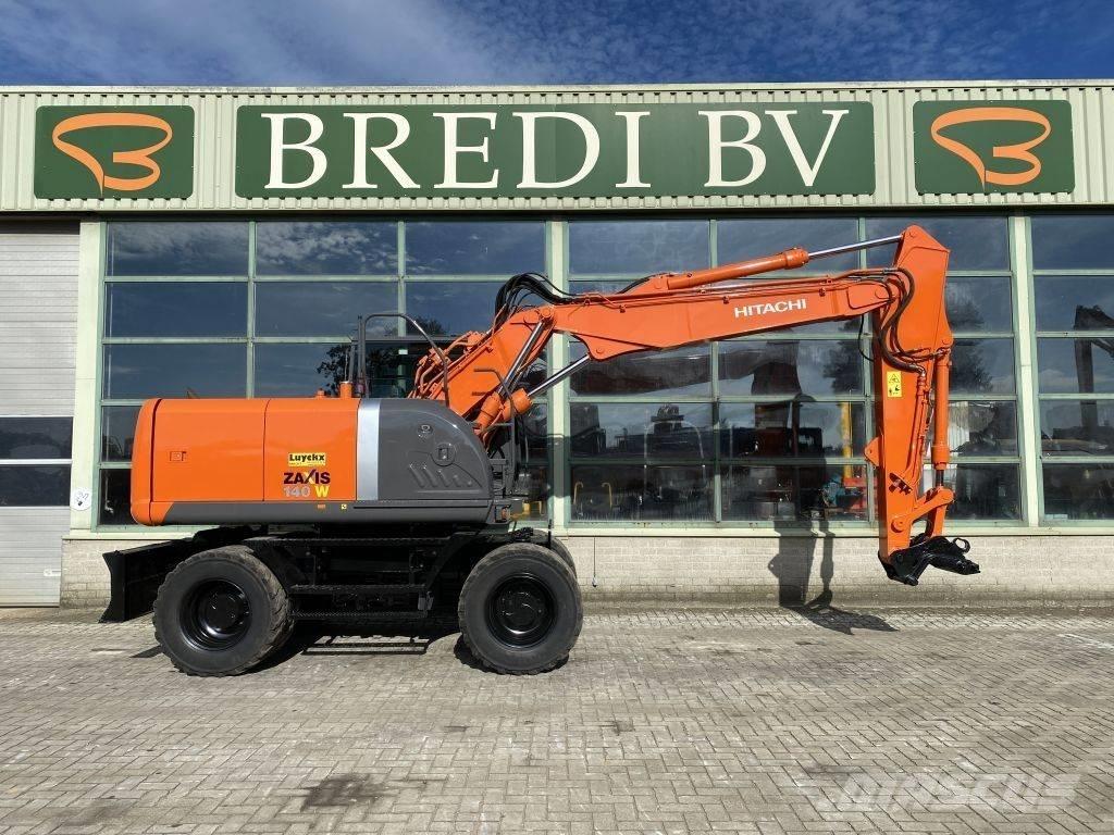 Hitachi ZX 140 W-3 Excavadoras de ruedas