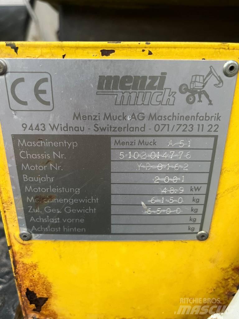 Menzi Muck A51 Excavadoras especiales