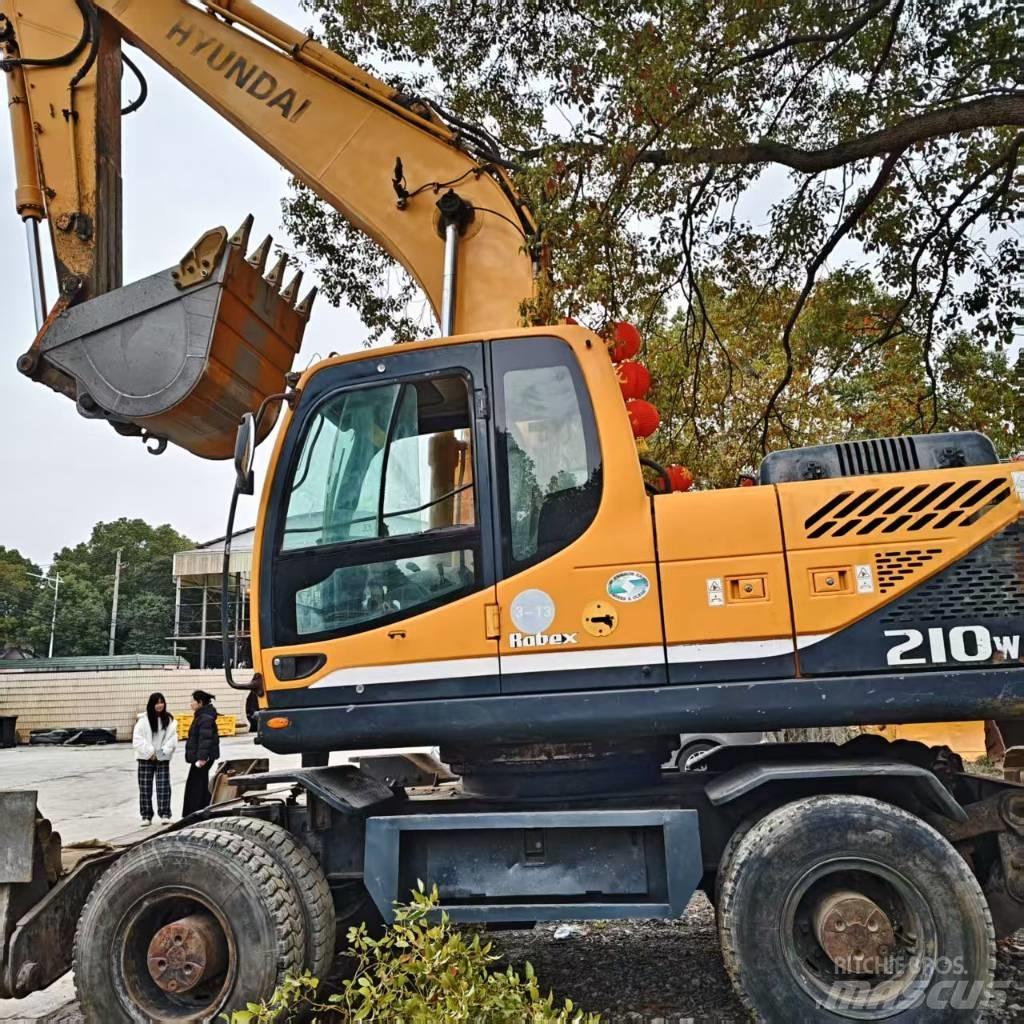 Hyundai 210w-9 Excavadoras de ruedas