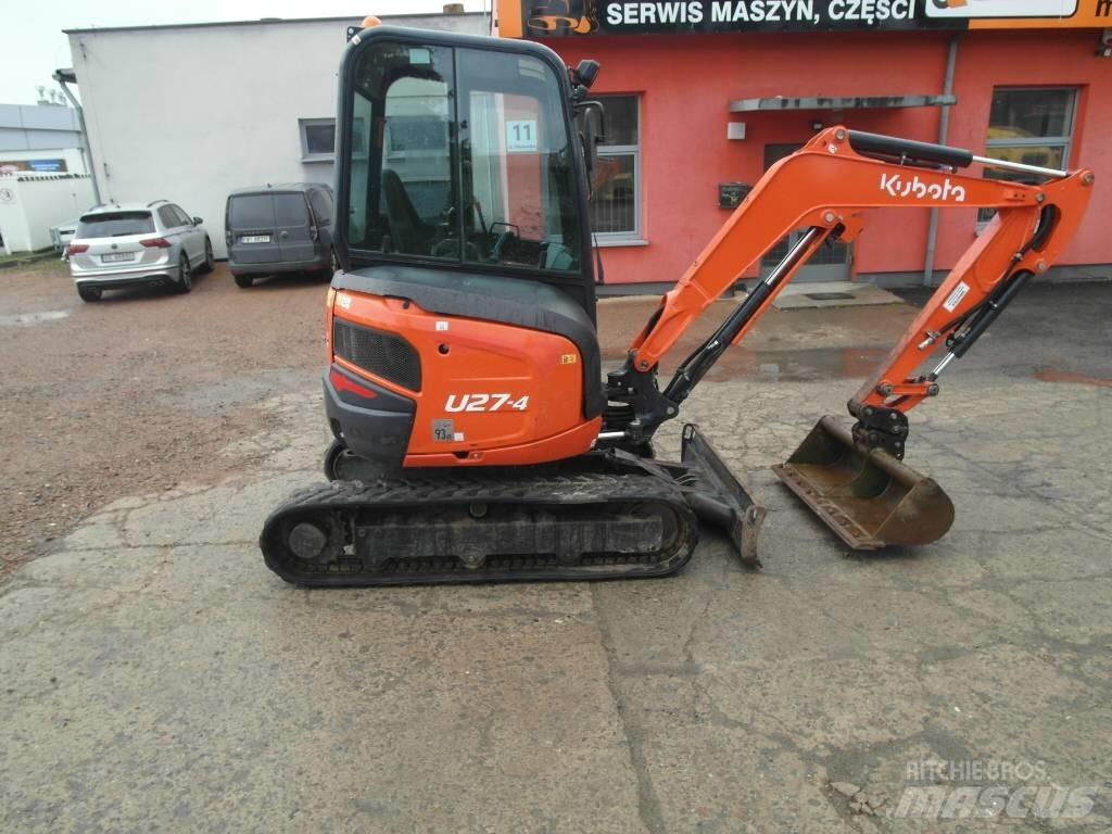 Kubota U 27-4 Mini excavadoras < 7t