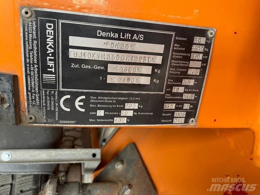 Denka-Lift DK 25 Plataformas remolcables