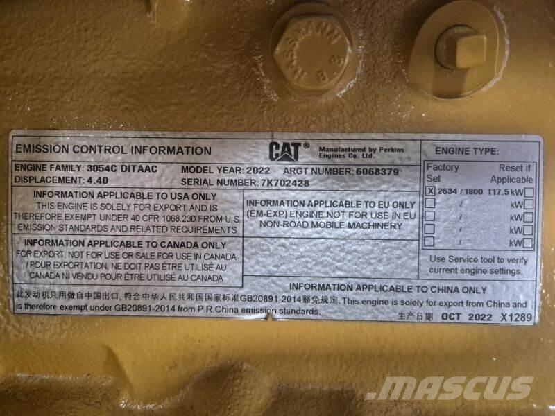 CAT 3054C DITAAC Motores