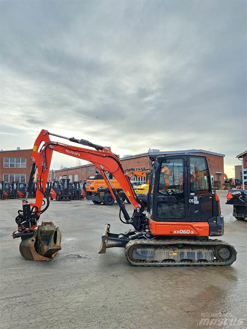Kubota KX060-5 Mini excavadoras < 7t