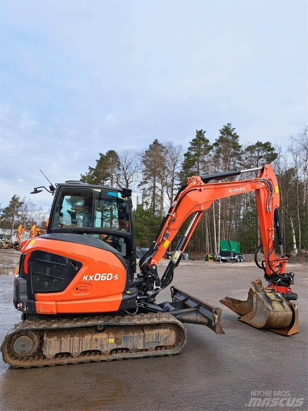 Kubota KX060-5 Mini excavadoras < 7t