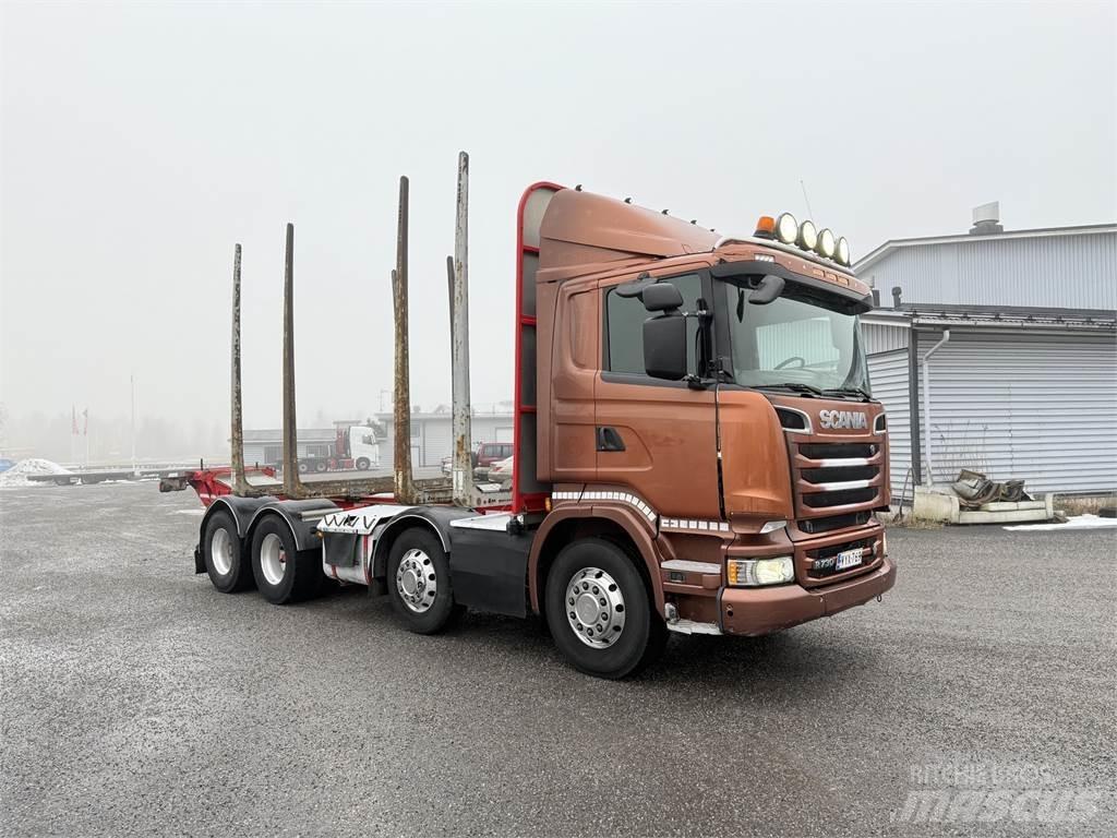 Scania R 730 8X4 Transporte de madera