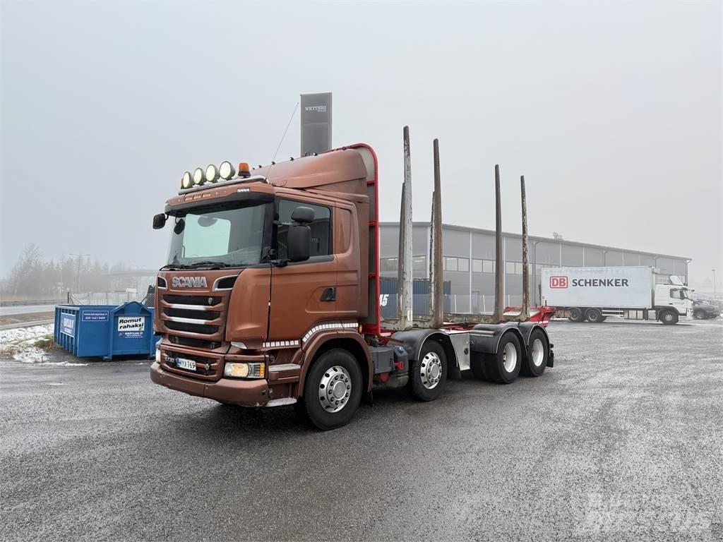 Scania R 730 8X4 Transporte de madera