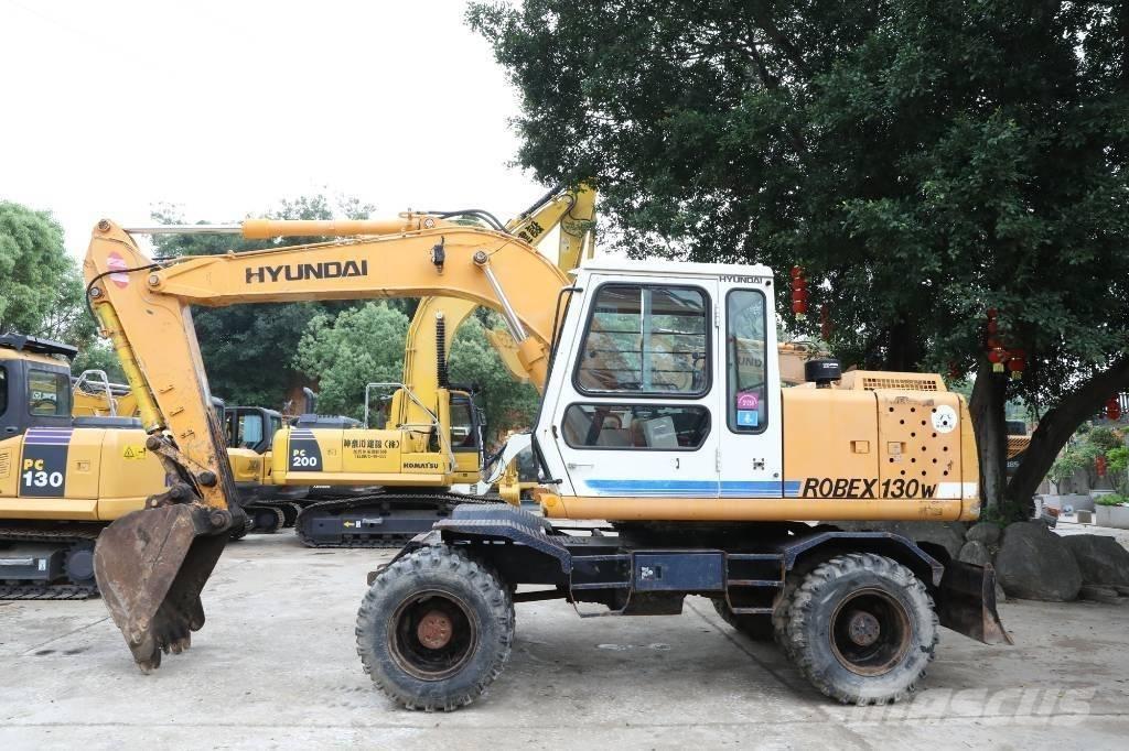 Hyundai Robex 130 W Excavadoras de ruedas