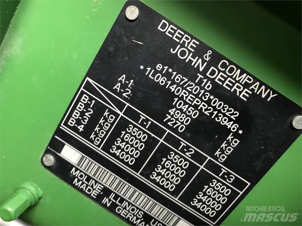 John Deere 6R 140 Tractores