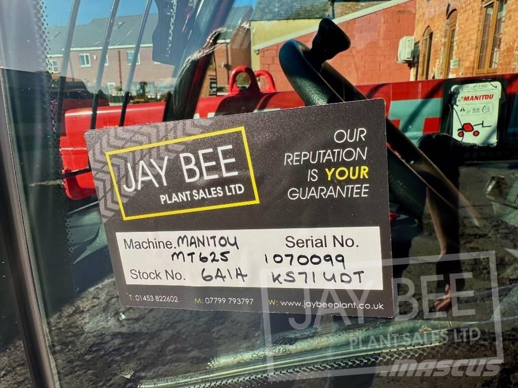 Manitou MT 625 Carretillas telescópicas