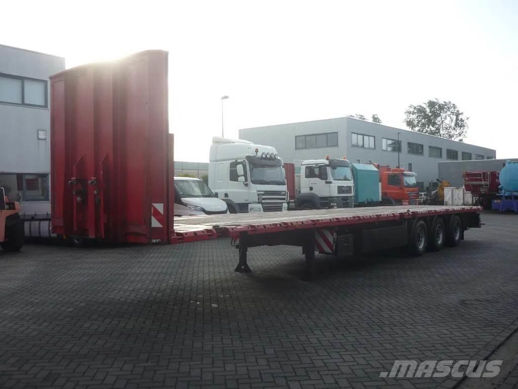 M&V NPSG31 Semirremolques de plataformas planas/laterales abatibles