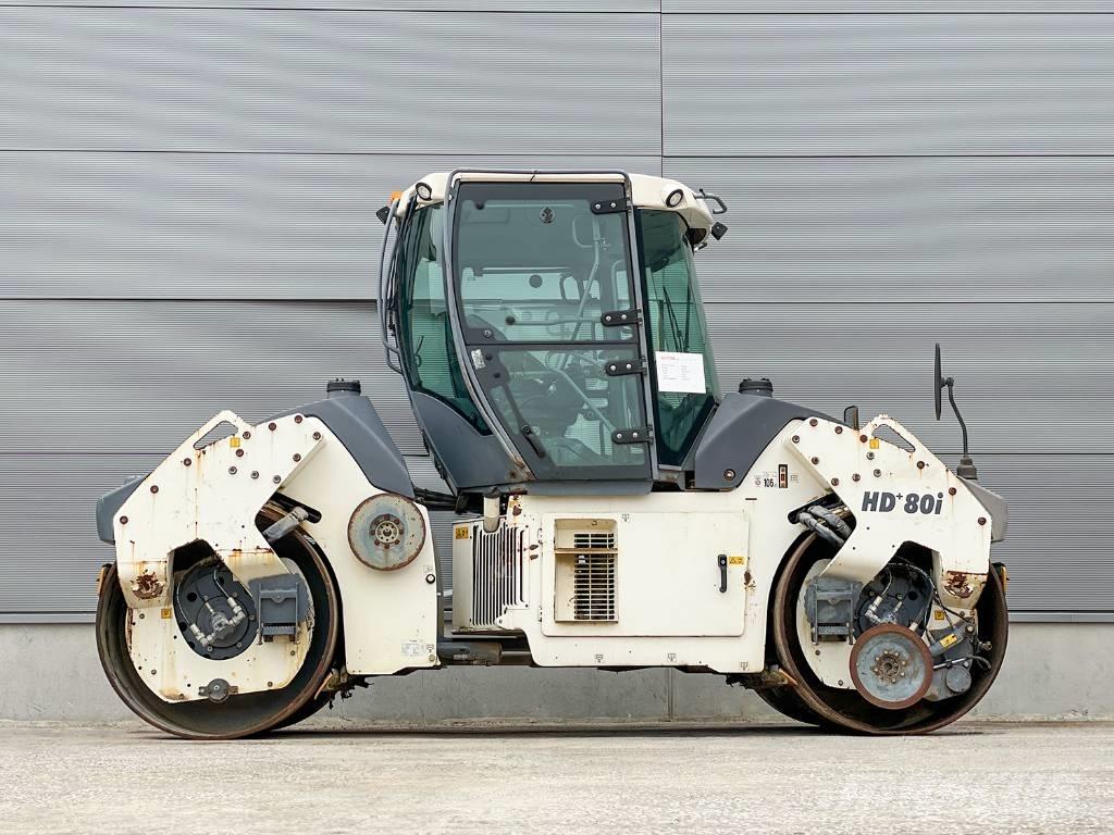 Hamm HD+ 80i VV Rodillos de doble tambor