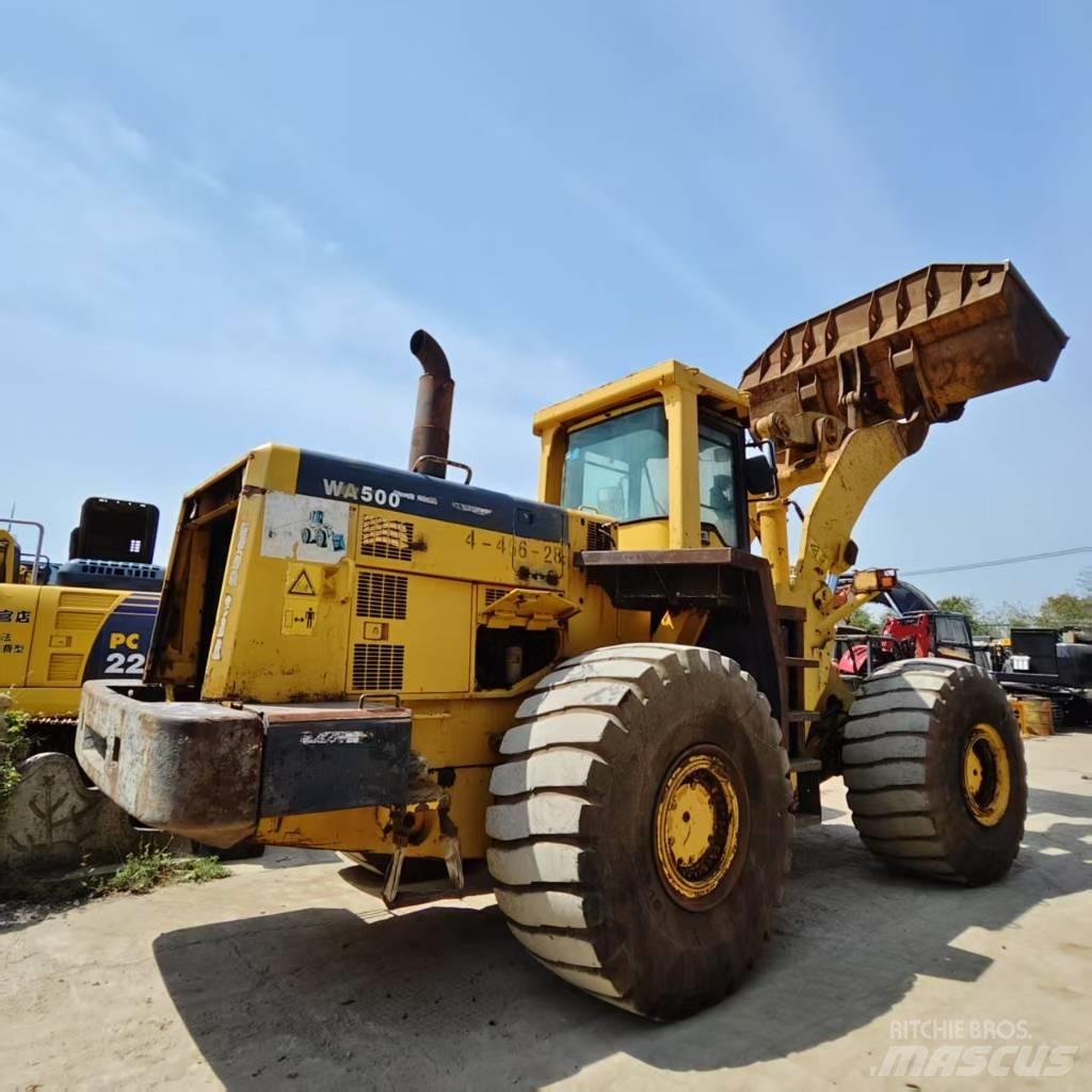 Komatsu WA 500-3 Cargadoras sobre ruedas