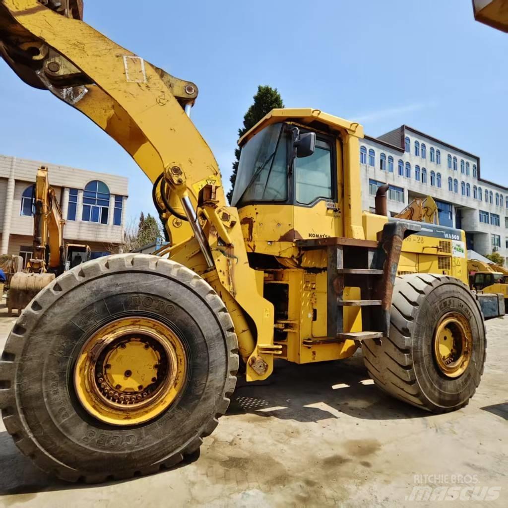 Komatsu WA 500-3 Cargadoras sobre ruedas