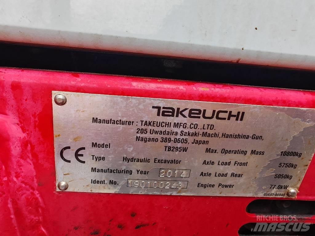 Takeuchi TB295W Excavadoras de ruedas