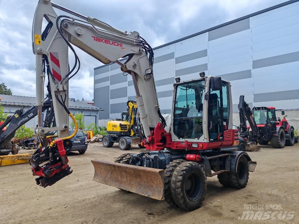 Takeuchi TB295W Excavadoras de ruedas