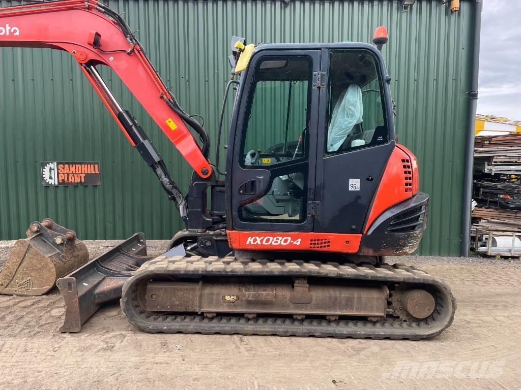 Kubota KX 080-4 Excavadoras 7t - 12t