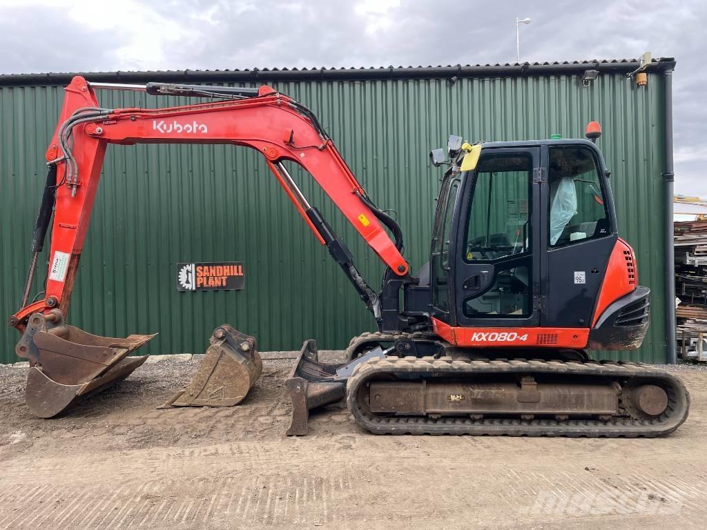 Kubota KX 080-4 Excavadoras 7t - 12t