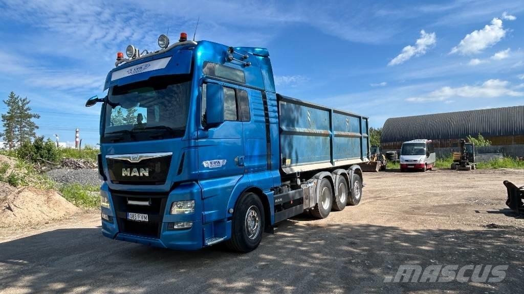MAN TGX 35.480 Camiones bañeras basculantes o volquetes