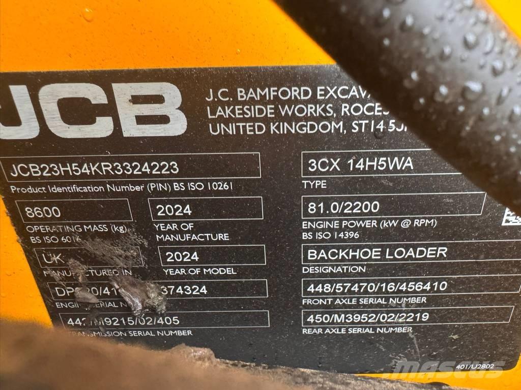 JCB 3 CX Retrocargadoras