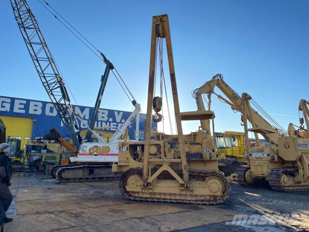 CAT 572 G Grúa tiendetubos