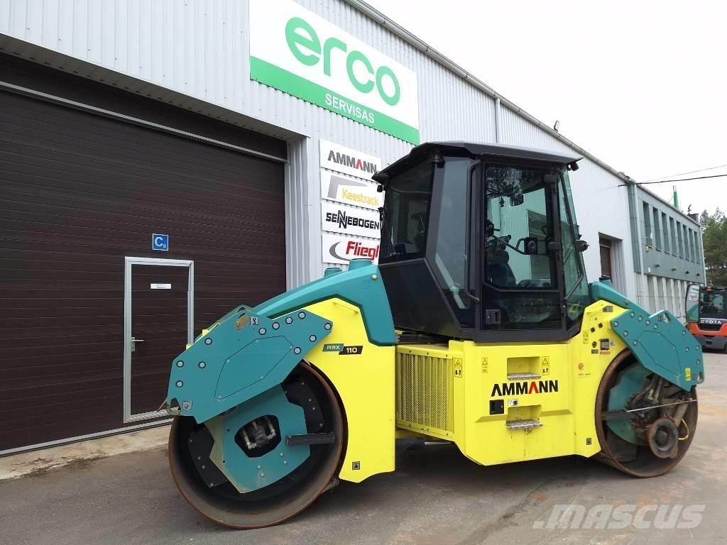Ammann ARX 110 Rodillos de doble tambor