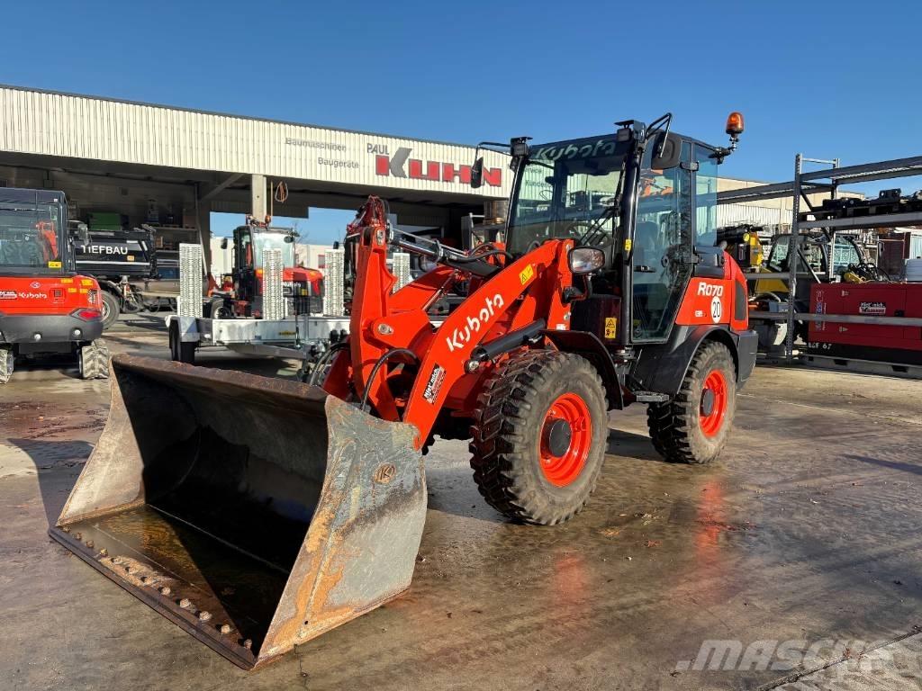 Kubota R 070 Cargadoras sobre ruedas