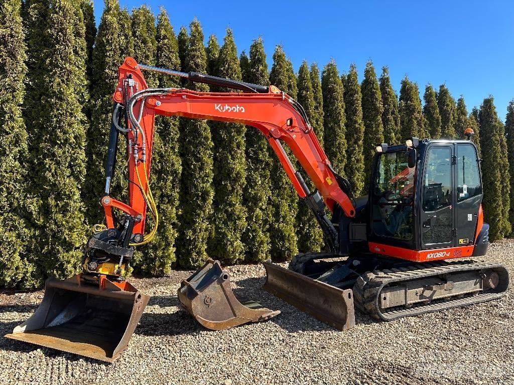 Kubota KX 080-4 Mini excavadoras < 7t