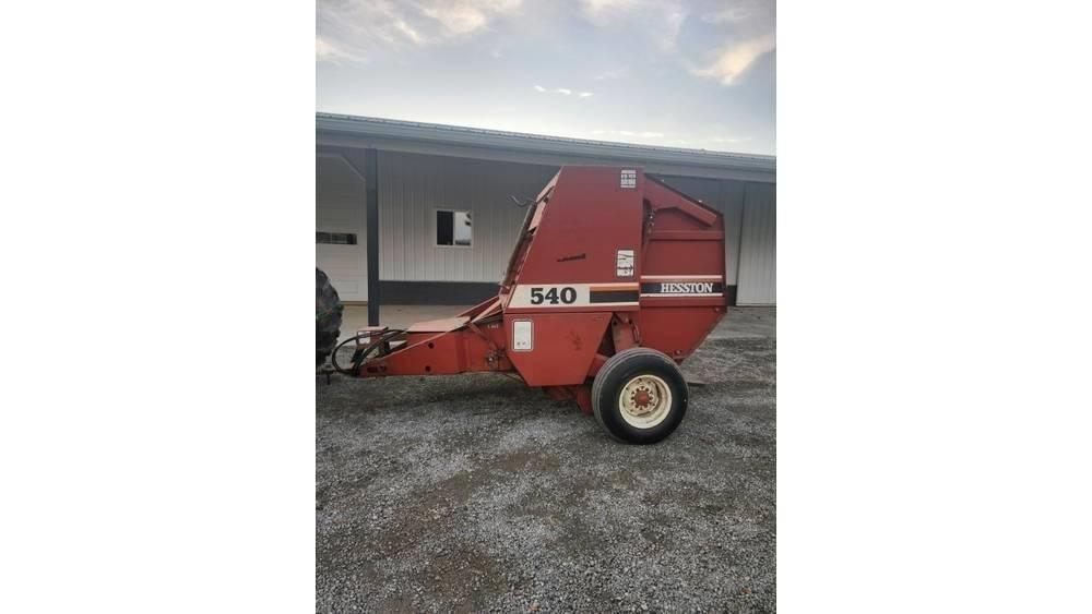 Hesston 540 Rotoempacadoras