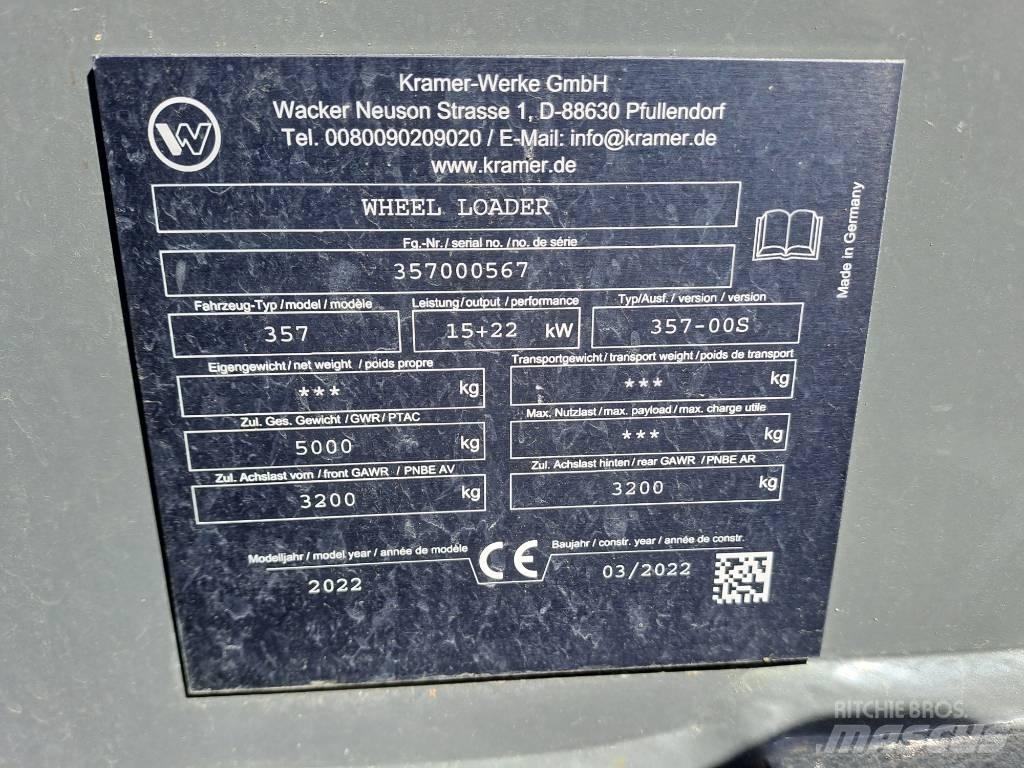 Kramer 5055e Cargadoras sobre ruedas