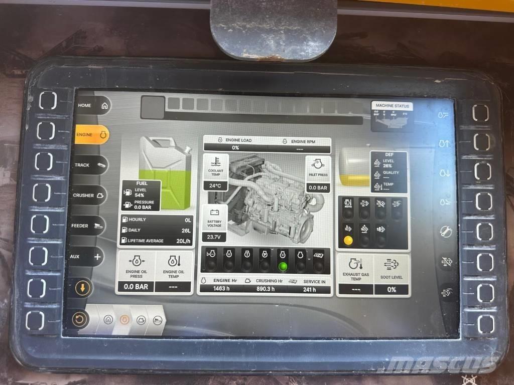 Tesab 1125TR Trituradoras móviles