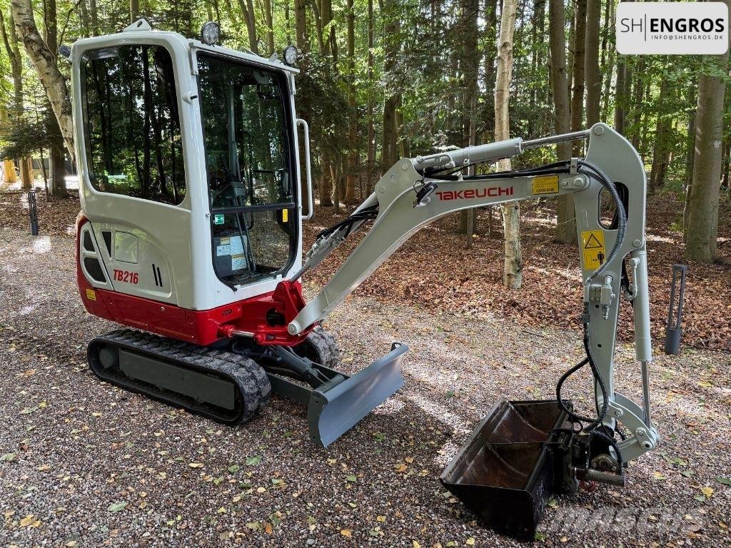 Takeuchi TB 216 Mini excavadoras < 7t