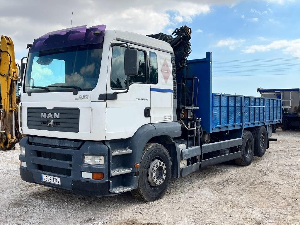 MAN TGA 18.350 Camiones con gancho