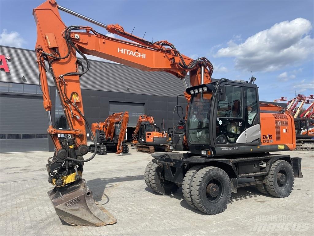 Hitachi ZX 170 W-5 B Excavadoras de ruedas