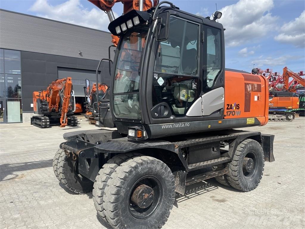 Hitachi ZX 170 W-5 B Excavadoras de ruedas