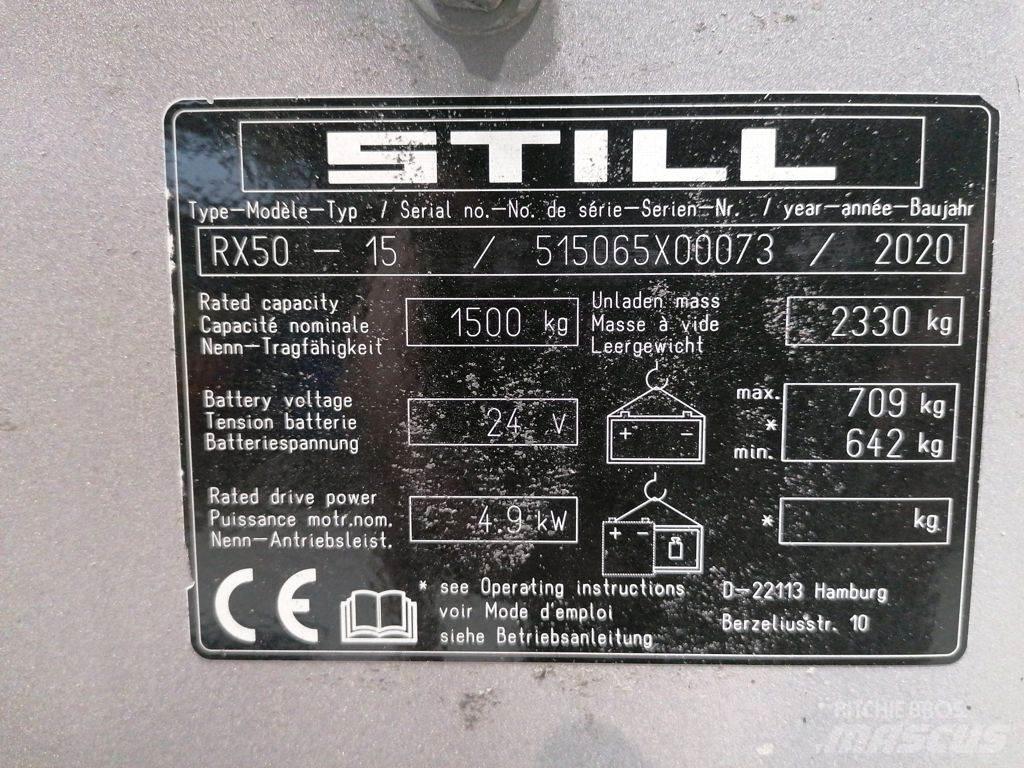 Still RX50-15 Carretillas de horquilla eléctrica