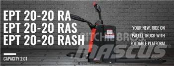 EP EPT 20-25 RAS Transpaletas Eléctricas con plataforma
