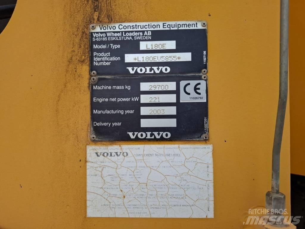 Volvo L 180 E Cargadoras sobre ruedas