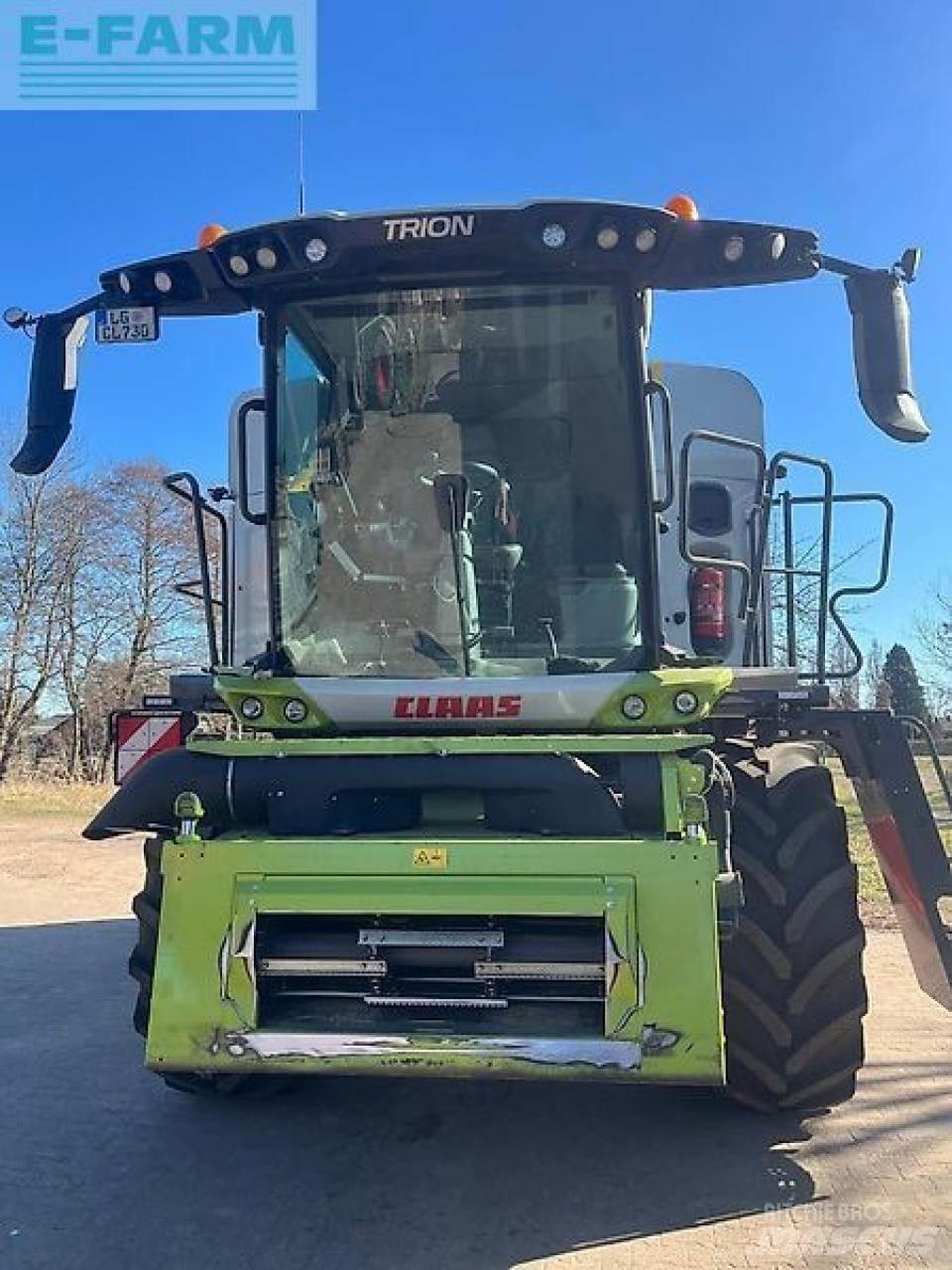 CLAAS trion 730 Cosechadoras combinadas