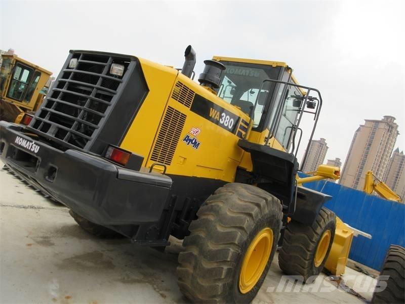 Komatsu WA 380 Cargadoras sobre ruedas