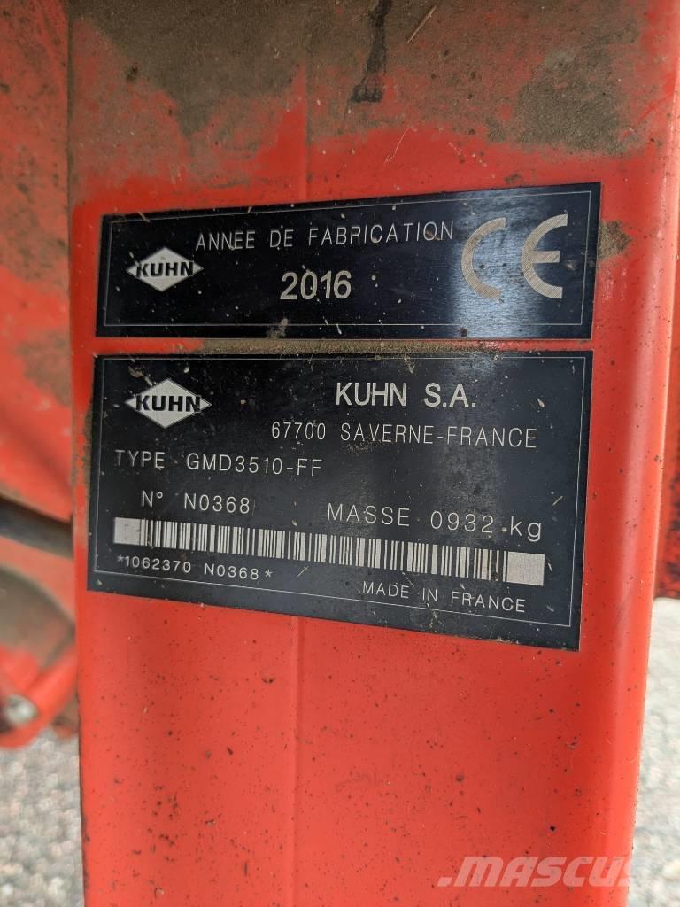 Kuhn GMD 3510 FF Segadoras