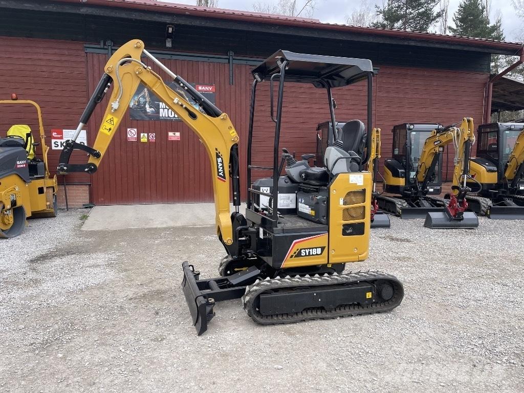 Sany SY18U Mini excavadoras < 7t