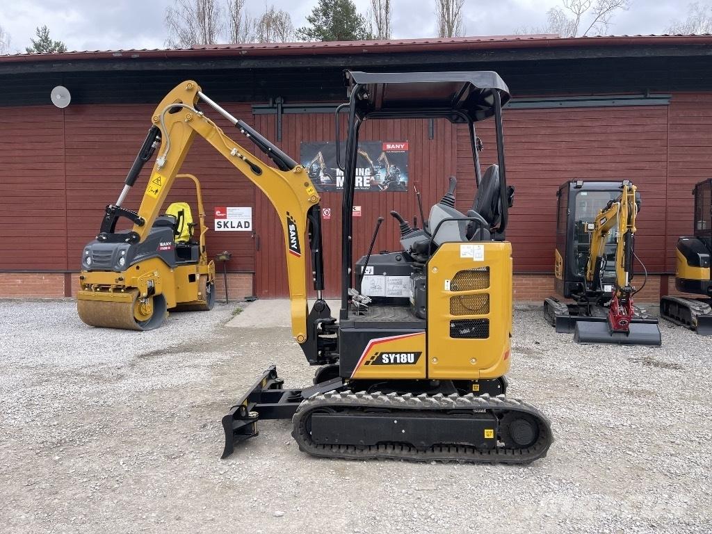 Sany SY18U Mini excavadoras < 7t