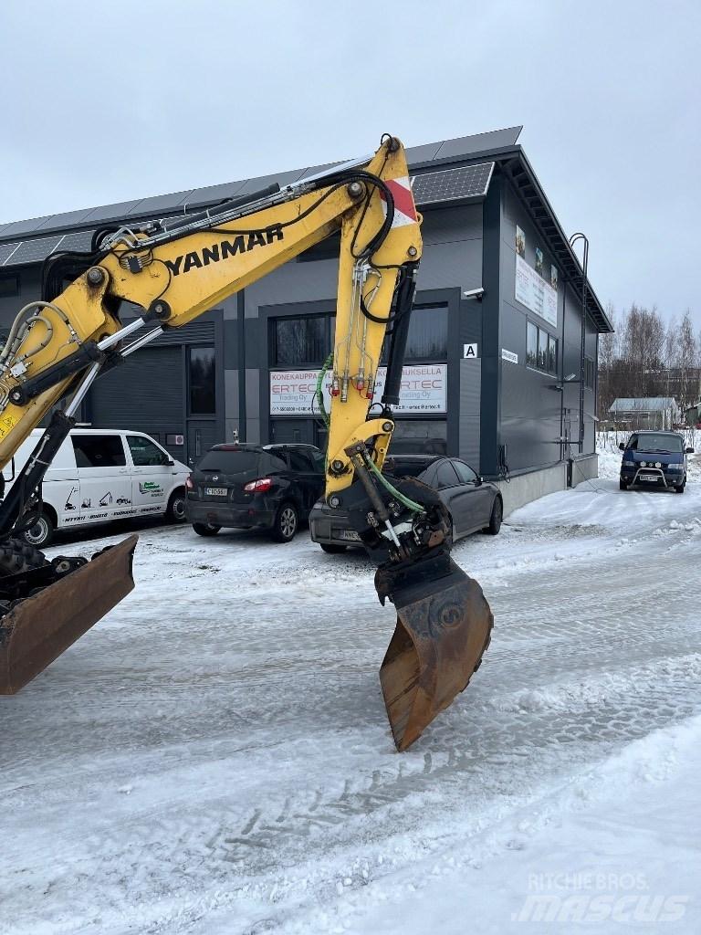 Yanmar B 95 W Excavadoras de ruedas