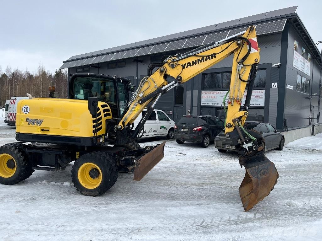 Yanmar B 95 W Excavadoras de ruedas