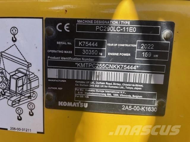 Komatsu PC 290 LC-11 Excavadoras de cadenas