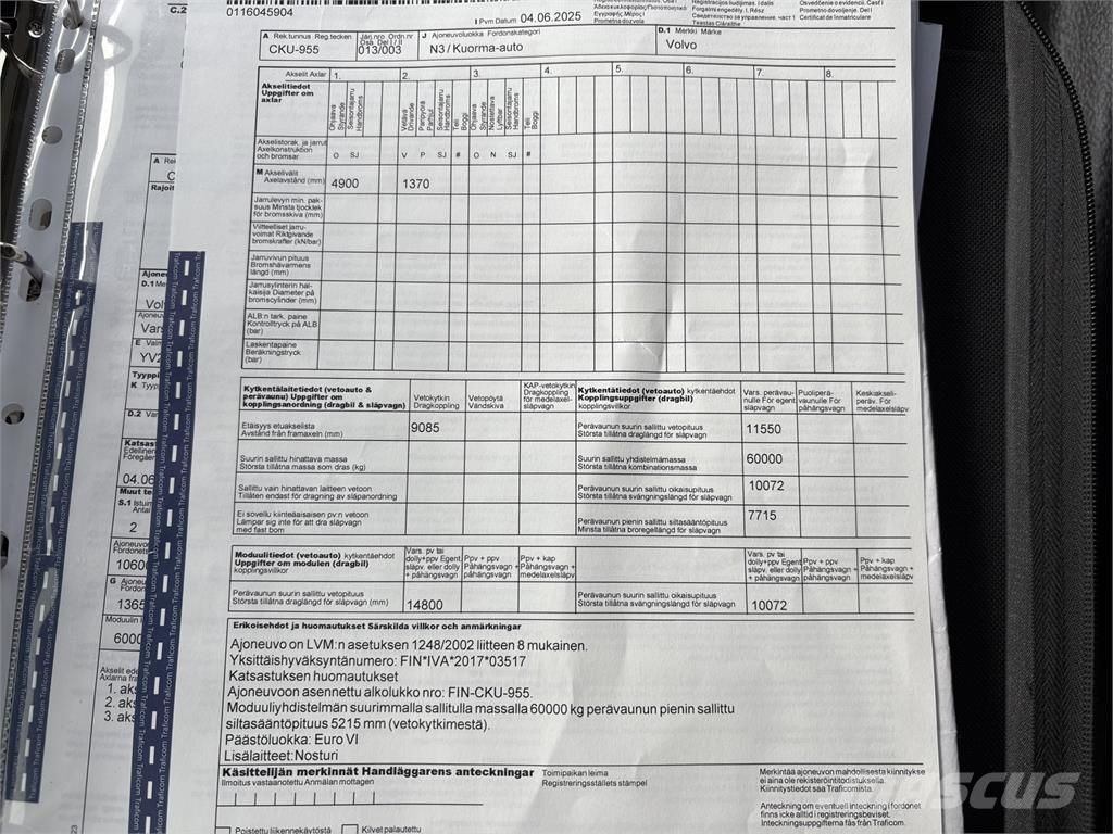Volvo FM370 6x2 Camiones grúa