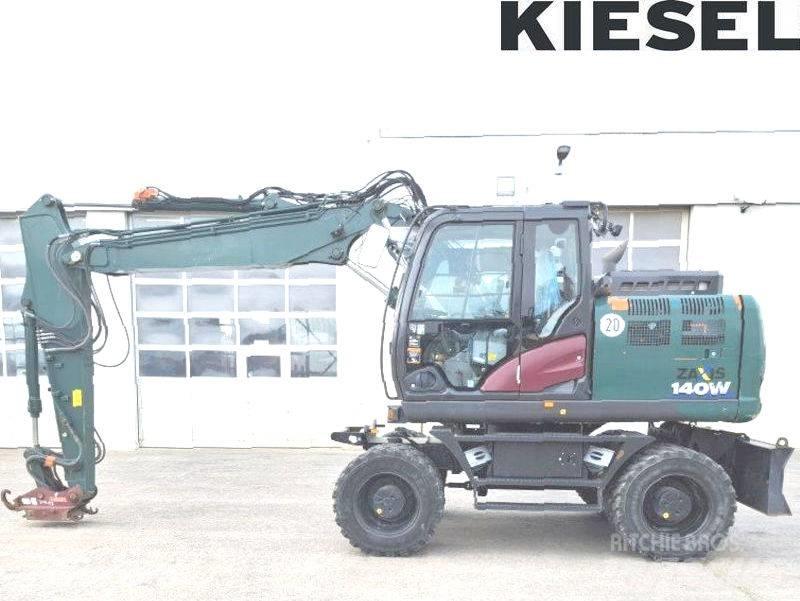 Hitachi ZX 140 W-6 Excavadoras de ruedas