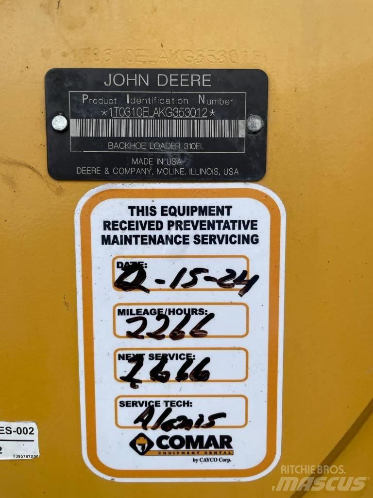 John Deere 310L EP Retrocargadoras
