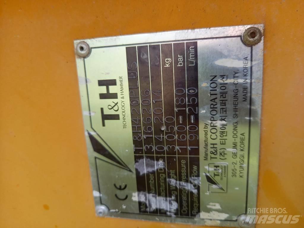  T&H 420 plus Martillos hidráulicos