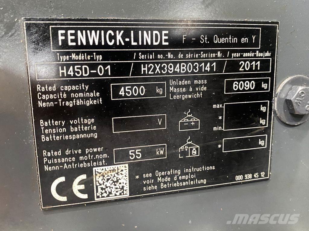 Linde H45D-01 Carretillas diesel